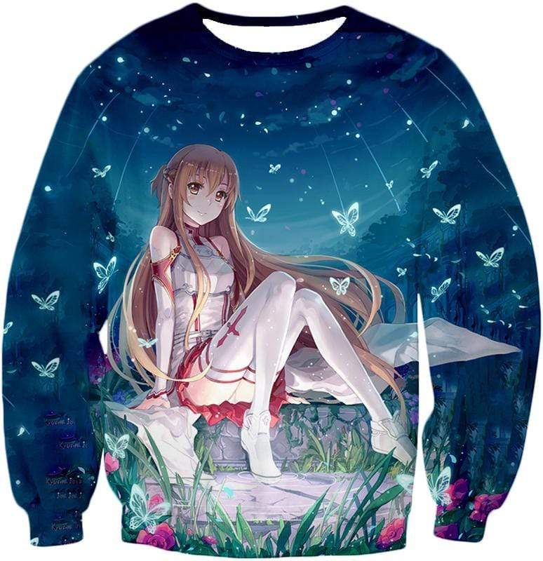 OtakuForm-OP Sweatshirt Sweatshirt / XXS Sword Art Online Very Anime Girl Yuuki Asuna Cool Graphic Promo Sweatshirt  - Sword Art Online Sweatshirt