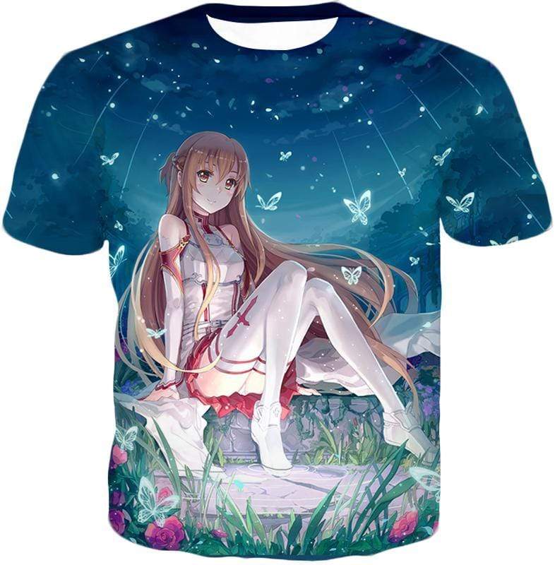 OtakuForm-OP Sweatshirt T-Shirt / XXS Sword Art Online Very Anime Girl Yuuki Asuna Cool Graphic Promo Sweatshirt  - Sword Art Online Sweatshirt