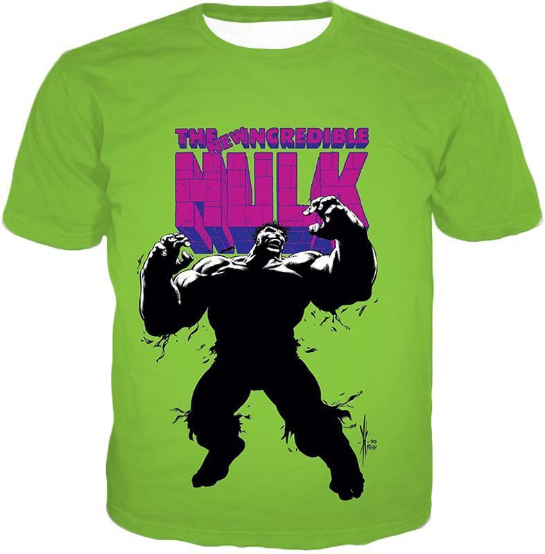 OtakuForm-OP Zip Up Hoodie T-Shirt / XXS The New Incredible Hulk Promo Green Zip Up Hoodie