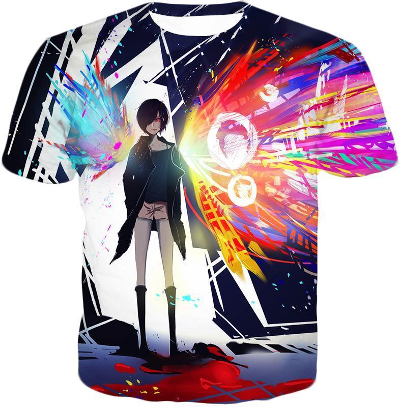 OtakuForm-OP T-Shirt T-Shirt / US XXS (Asian XS) Tokyo Ghoul Anime Ghoul Touka Kirishima Promo T-Shirt