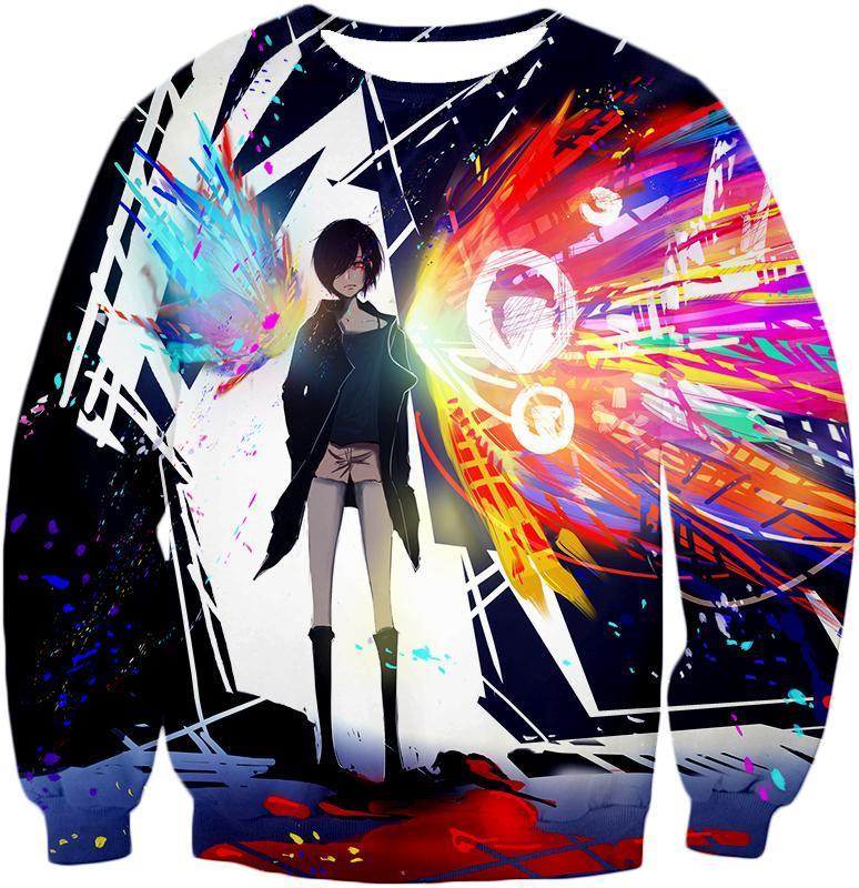 OtakuForm-OP T-Shirt Sweatshirt / US XXS (Asian XS) Tokyo Ghoul Anime Ghoul Touka Kirishima Promo T-Shirt
