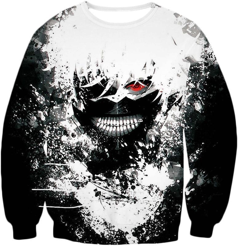 OtakuForm-OP Sweatshirt Sweatshirt / XXS Tokyo Ghoul Ken Kaneki Sweatshirt - Tokyo Ghoul 3D Sweatshirts And Clothing Sweatshirt