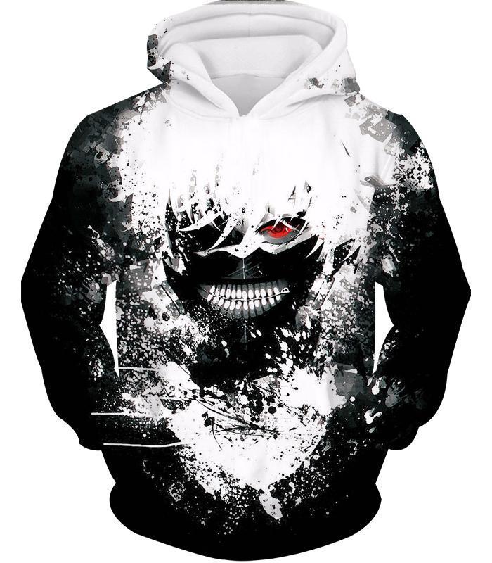 OtakuForm-OP Sweatshirt Hoodie / XXS Tokyo Ghoul Ken Kaneki Sweatshirt - Tokyo Ghoul 3D Sweatshirts And Clothing Sweatshirt