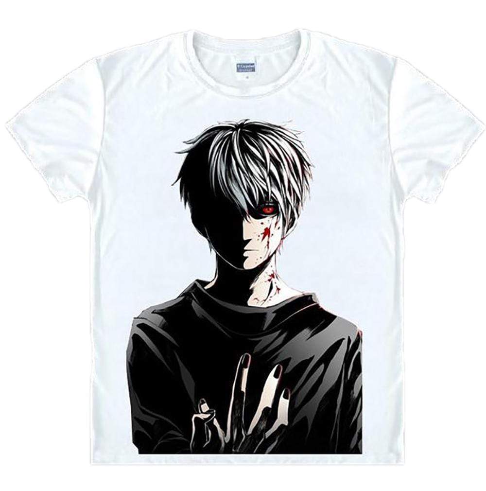 Anime Merchandise T-Shirt M Tokyo Ghoul Shirt - Kaneki in Street Clothes T-Shirt