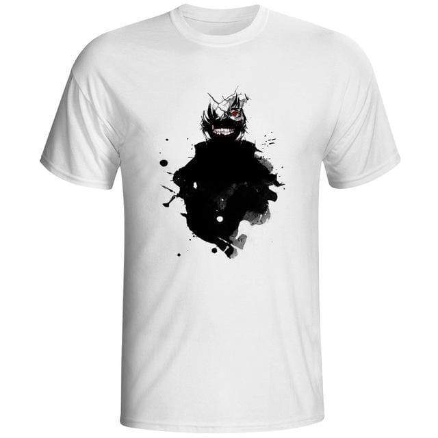 Anime Merchandise T-Shirt M Tokyo Ghoul Shirt - Kaneki Ink Drop T-Shirt