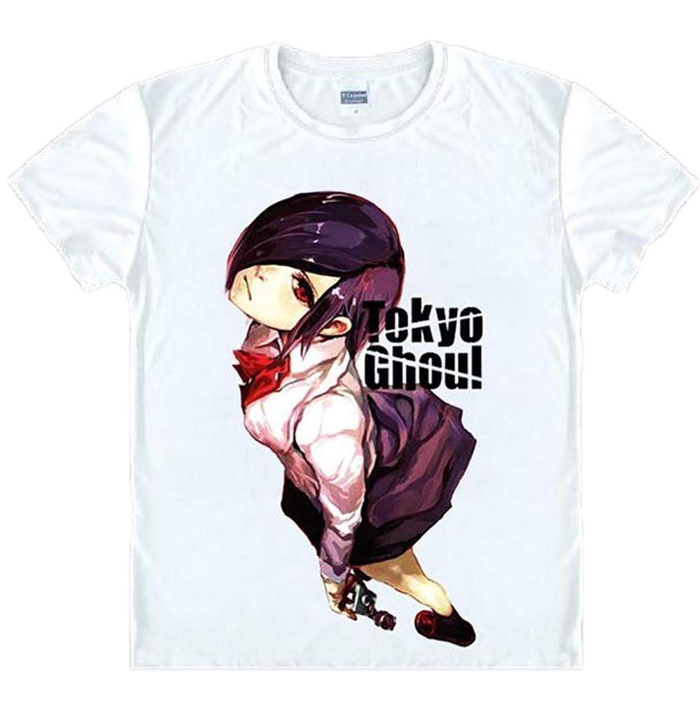 Anime Merchandise T-Shirt M Tokyo Ghoul Shirt - Touka Kirishima T-Shirt