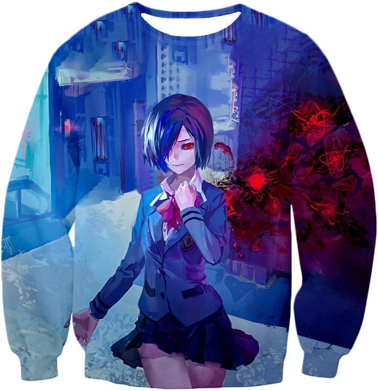 OtakuForm-OP T-Shirt Sweatshirt / XXS Tokyo Ghoul T-Shirt - Tokyo Ghoul Super Cute Anime Girl Touka Kirishima Amazing  T-Shirt