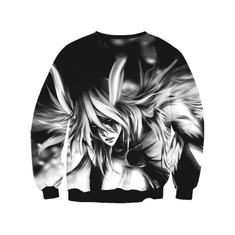 OtakuForm-Bleach Sweatshirt XXS Ulquiorra Cifer Final Transformation Sweatshirt - Bleach 3D Printed Sweatshirt