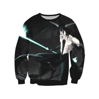 OtakuForm-Bleach Sweatshirt XXS Ulquiorra Schiffer Murcielago Form Sweatshirt - Bleach 3D Printed Sweatshirt