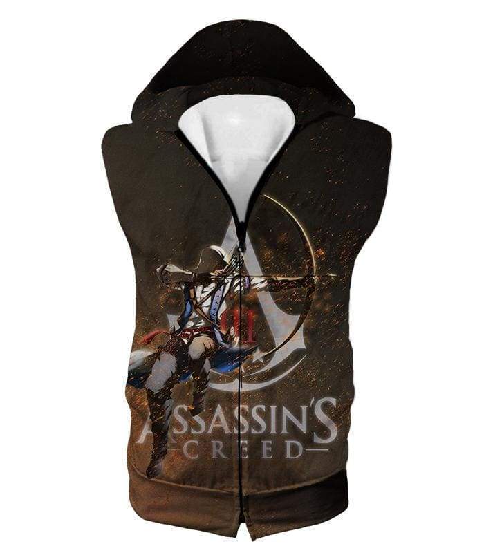 OtakuForm-OP T-Shirt Hooded Tank Top / XXS Ultimate Action Adventure Game Assassin's Creed Promo T-Shirt