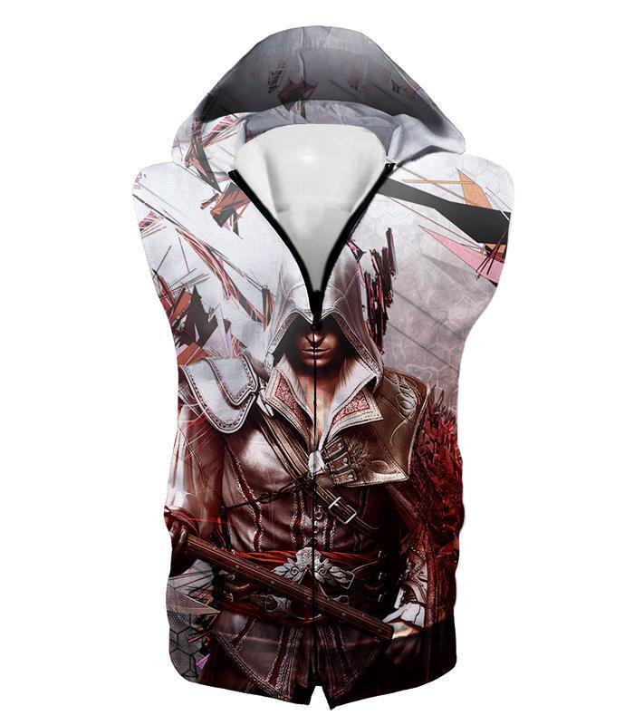 OtakuForm-OP T-Shirt Hooded Tank Top / XXS Ultimate Ezio Auditore Cool Action Assassin Hero Graphic T-Shirt