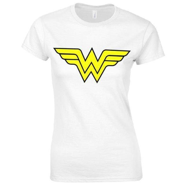 OtakuForm-SH T-Shirt S / White Wonder Woman Superhero T-Shirt (in 3 colors)