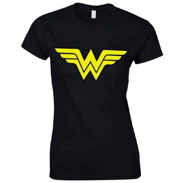 OtakuForm-SH T-Shirt S / Black Wonder Woman Superhero T-Shirt (in 3 colors)