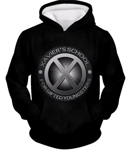 OtakuForm-OP Hoodie Hoodie / XXS Xaviers School For Gifted Youngsters Awesome Promo Black Hoodie
